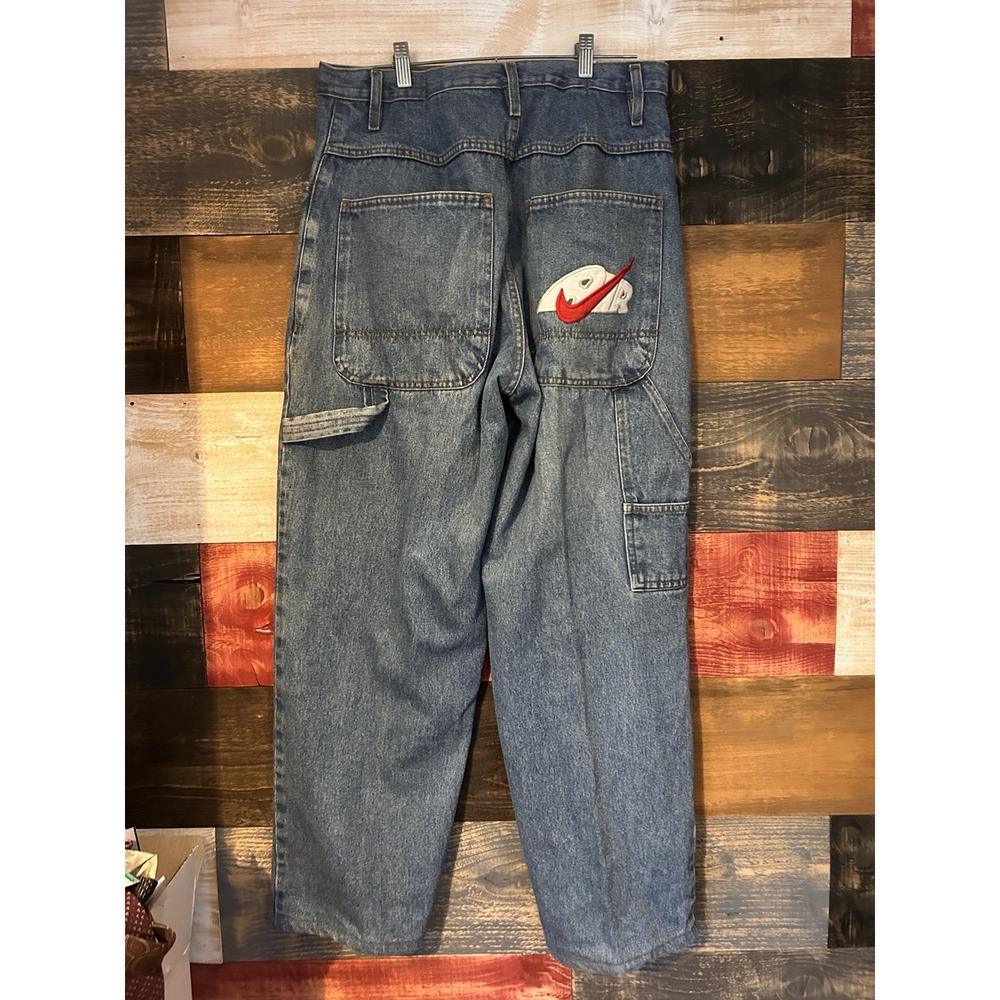 Vintage Nike Air Carpenter Jeans Mens 36 (34x31) Relaxed Straight Denim